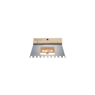 Spaclu zimtat Kapriol cu maner din lemn 10x10mm