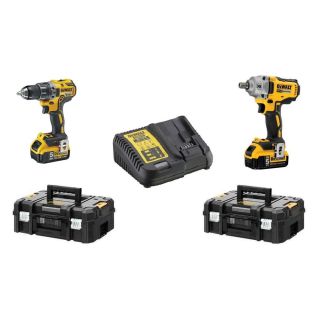 Pachet 2 scule Dewalt DCK2077P2T