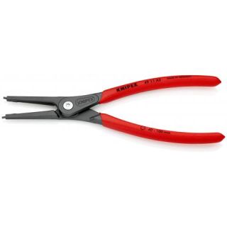 Cleste inel siguranta exterior Knipex varfuri drepte arc integrat A3 40-100 mm blister
