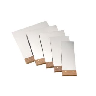 Set spaclu Kapriol cu maner din lemn 5 piese 40/60/80/100/120mm
