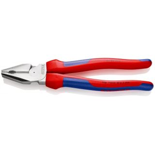 Cleste combinat/patent Knipex de forta cromat cu maner multicomponent 225 mm