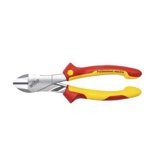 Cleste tais lateral Wiha DynamicJoint de forta cromat 180 mm VDE blister