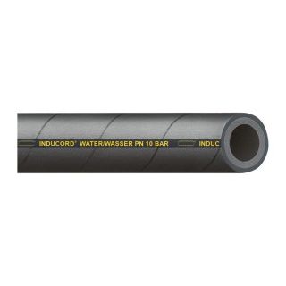 Furtun apa industrial Baggerman Inducord SBR negru 127x8.5mm 20m