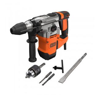 Ciocan rotopercutor Black+Decker BEHS03K, SDS Plus, 1250W, 1.4J