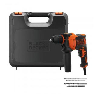 Masina de gaurit cu percutie Black+Decker BEH710K