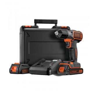 Masina de gaurit si insurubat Black+Decker ASD18K, cu acumulator