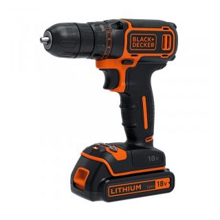 Masina de gaurit si insurubat Black+Decker C18KB, cu acumulator