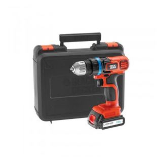 Masina de gaurit si insurubat Black+Decker EGBL18K, cu acumulator