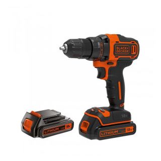 Masina de gaurit si insurubat Black+Decker BDCDD186KB, cu acumulator
