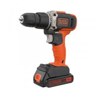 Masina de gaurit si insurubat Black+Decker BCD003C1, cu acumulator