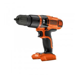 Masina de gaurit si insurubat cu percutie Black+Decker BDCH188N, fara acumulator
