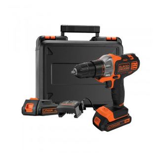 Masina de gaurit si insurubat Black+Decker MT218K, cu acumulator