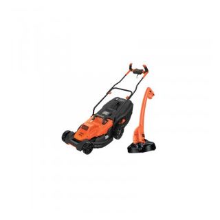 Set masina de tuns iarba Black+Decker BEMW481BGL2 42cm si trimmer 23cm