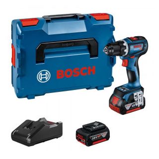 Masina de gaurit si insurubat Bosch GSR 18V-90 C, cu acumulator