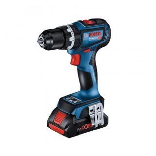 Masina de gaurit si insurubat cu percutie Bosch GSB 18V-90 C, cu acumulator