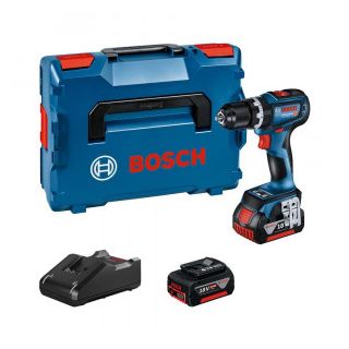 Masina de gaurit si insurubat cu percutie Bosch GSB 18V-90 C, cu acumulator