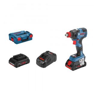 Masina de insurubat cu impact BOSCH GDX 18V-200, 18V, cu acumulator