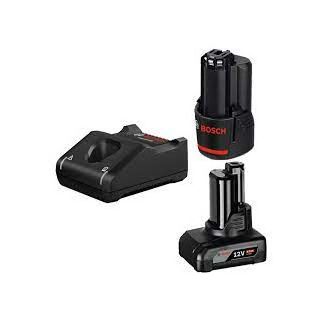 Set 2 acumulatori Bosch GBA, 12V, 2.0Ah/4.0Ah si incarcator GAL 12V-40