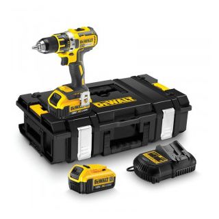 Masina de gaurit si insurubat cu percutie Dewalt DCD790M2, cu acumulator