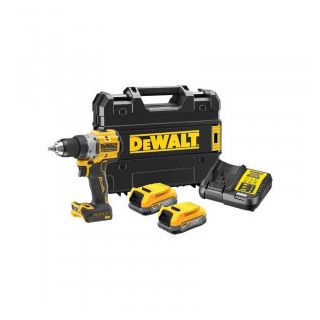 Masina de gaurit si insurubat cu percutie Dewalt DCD800E2T, cu acumulator
