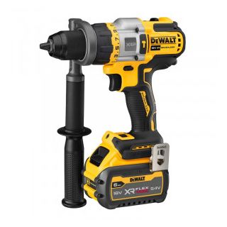 Masina de gaurit si insurubat cu percutie Dewalt DCD999T1, cu acumulator