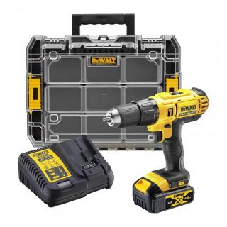 Masina de gaurit si insurubat cu percutie Dewalt DCD776M1T, cu acumulator