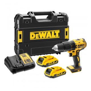 Masina de gaurit si insurubat cu percutie Dewalt DCD778D2T, cu acumulator