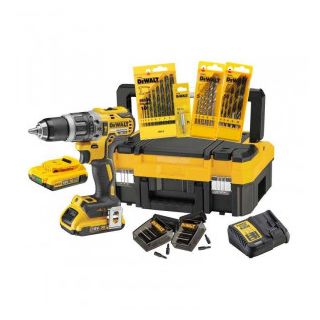 Masina de gaurit si insurubat cu percutie Dewalt DCK796D2T, cu acumulator