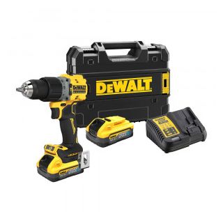 Masina de gaurit si insurubat cu percutie Dewalt DCD805H2T, cu acumulator