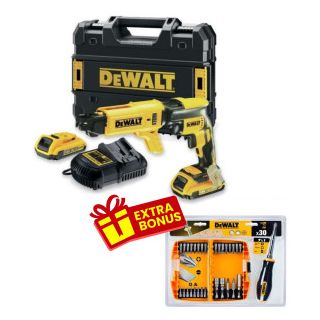 Masina de insurubat pentru gips carton Dewalt DCF620D2K, 18V, cu acumulator