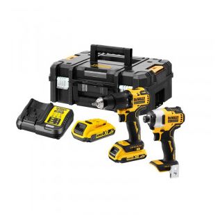 Pachet 2 scule Dewalt DCK2062D2T