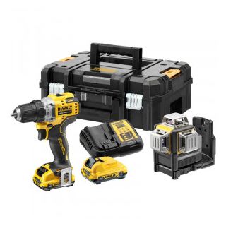 Pachet 2 scule Dewalt DCK212D2T