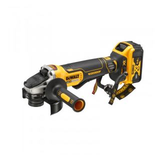 Polizor unghiular Dewalt DCG406P2LRT, 125mm, cu acumulator