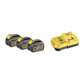 Set 3 acumulatori Dewalt DCB118T3