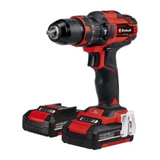 Masina de gaurit si insurubat cu percutie Einhell TE-CD 18/40 Li-i +64, cu acumulator