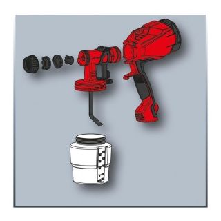 Pistol de vopsit Einhell TC-SY 500 P, 500W