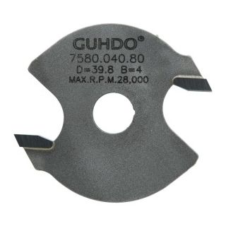 Cap de frezare Guhdo pentru caneluri 176/8, Z2, 40x4.0x8