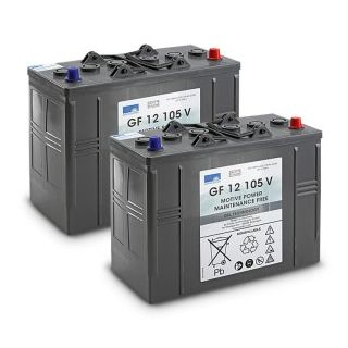 Set 2 acumulatori Karcher Gel, 12V, 105Ah