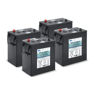 Set 4 acumulatori Karcher Gel, 6V, 240Ah