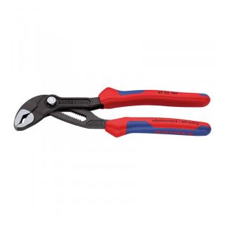 Cleste papagal Knipex Cobra cu maner bicomponent 180mm