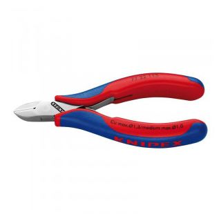 Cleste cu tais Knipex cu cap plat 115mm