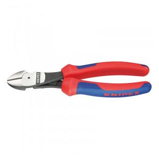 Cleste cu tais lateral Knipex de forta maner multicomponent 180mm