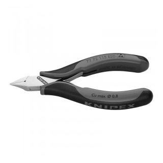 Cleste cu tais Knipex pentru electronica 115mm ESD