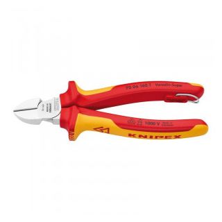 Cleste cu tais lateral Knipex 160mm VDE cu agatatoare