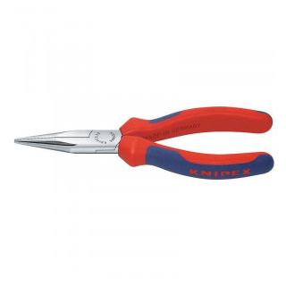 Cleste cu varf semirotund Knipex 140mm maner bicomponent