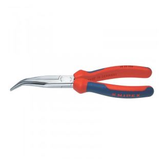 Cleste cu varf semirotund Knipex indoit 200mm maner bicomponent
