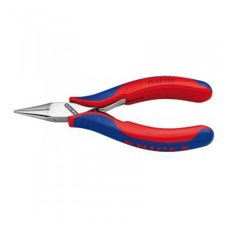Cleste cu varf semirotund Knipex 115mm maner bicomponent