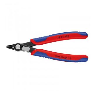 Cleste cu tais Knipex cu cap inclinat maner multicomponent 125mm