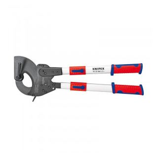 Cleste pentru taiat cablu Knipex cu clichet maner telescopic 680mm