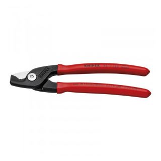 Cleste pentru taiat cablu Knipex cu maner din plastic 160mm